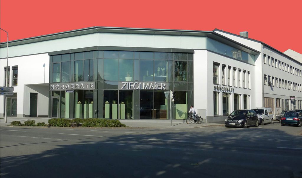 Außenaufnahme einer Ziegelmaier Filliale